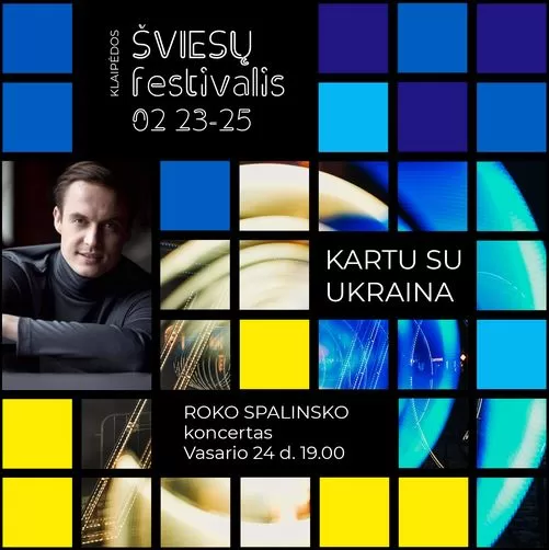 VIII Klaipėdos šviesų festivalyje – Ukrainos palaikymo akcentai