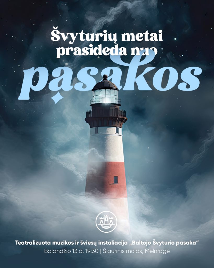 Švyturių metus Klaipėdoje pradės atgimusio Baltojo švyturio pasakojimas