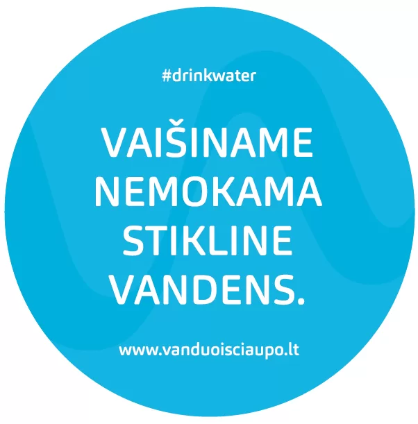 Gerk vandenį iš čiaupo