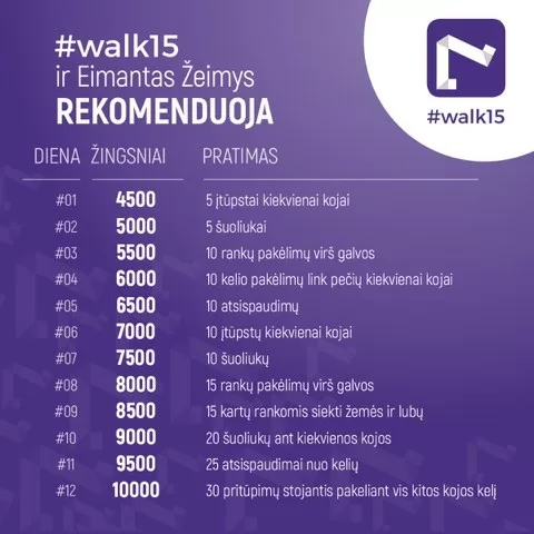 Žingsnių iššūkis
