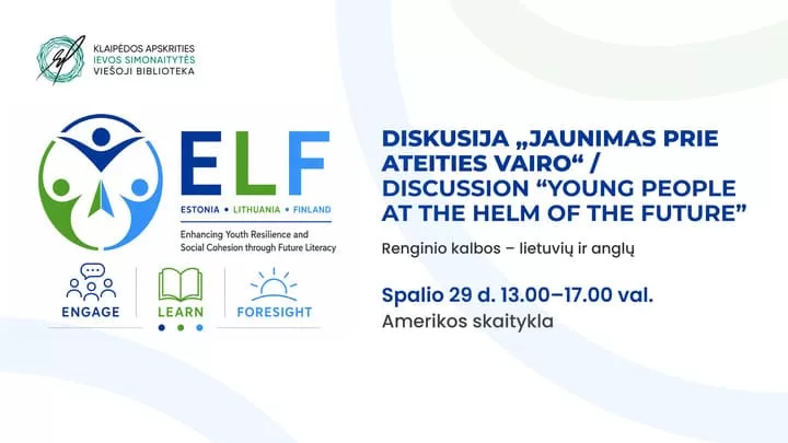 Diskusija „Jaunimas prie ateities vairo“ / Discussion “Young People at the Helm of the Future”