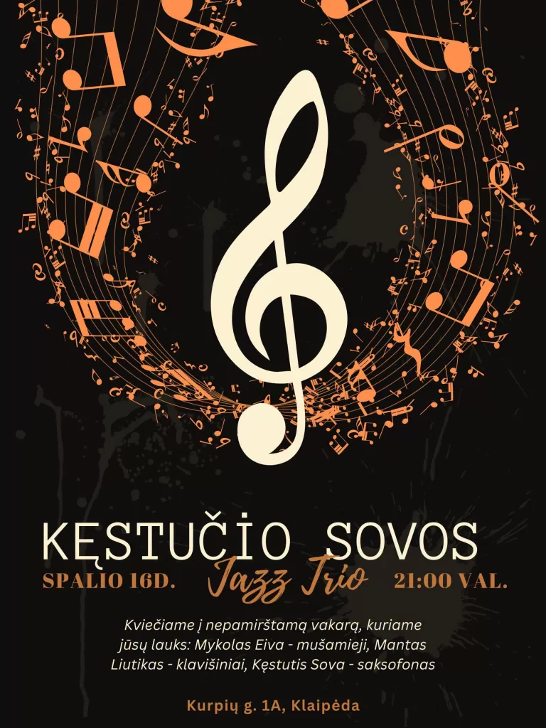 Kęstučio Sovos Jazz Trio | Kurpiai