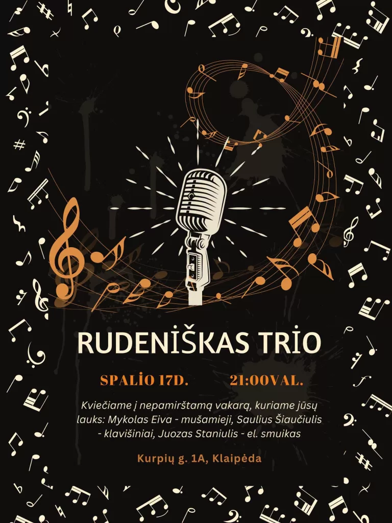“Rudeniškas Trio” | Kurpiai