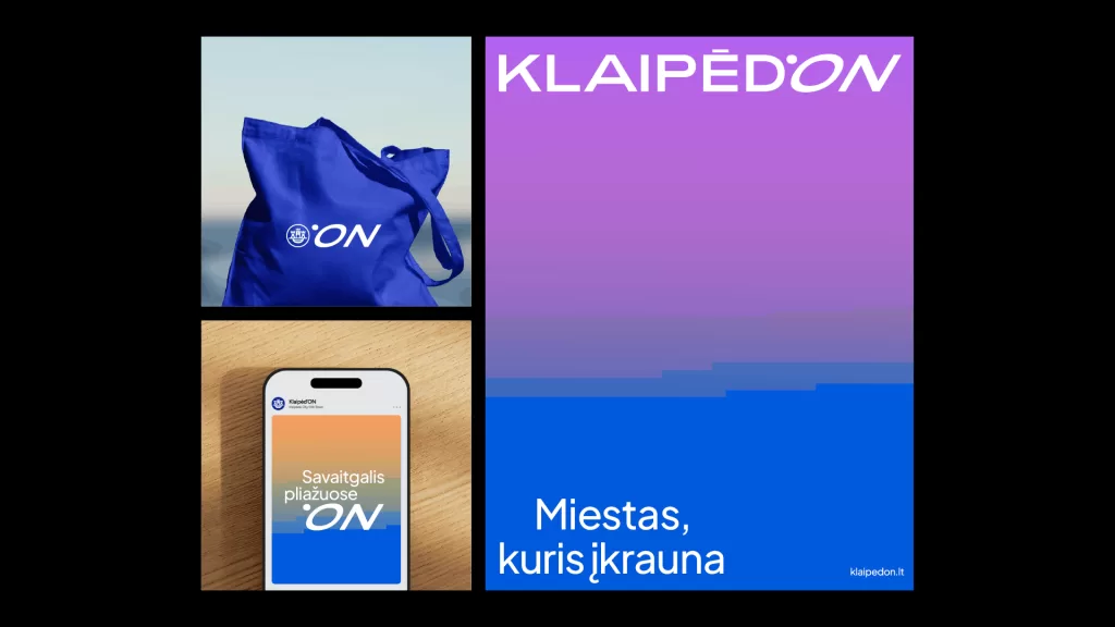 Klaipėda switches ON: new brand invites people to discover the city