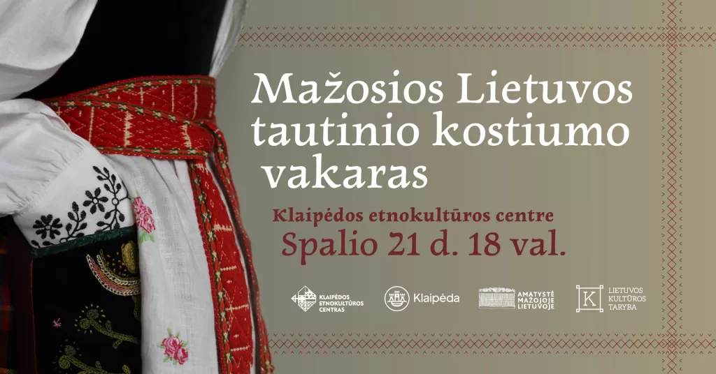 Mažosios Lietuvos tautinio kostiumo vakaras