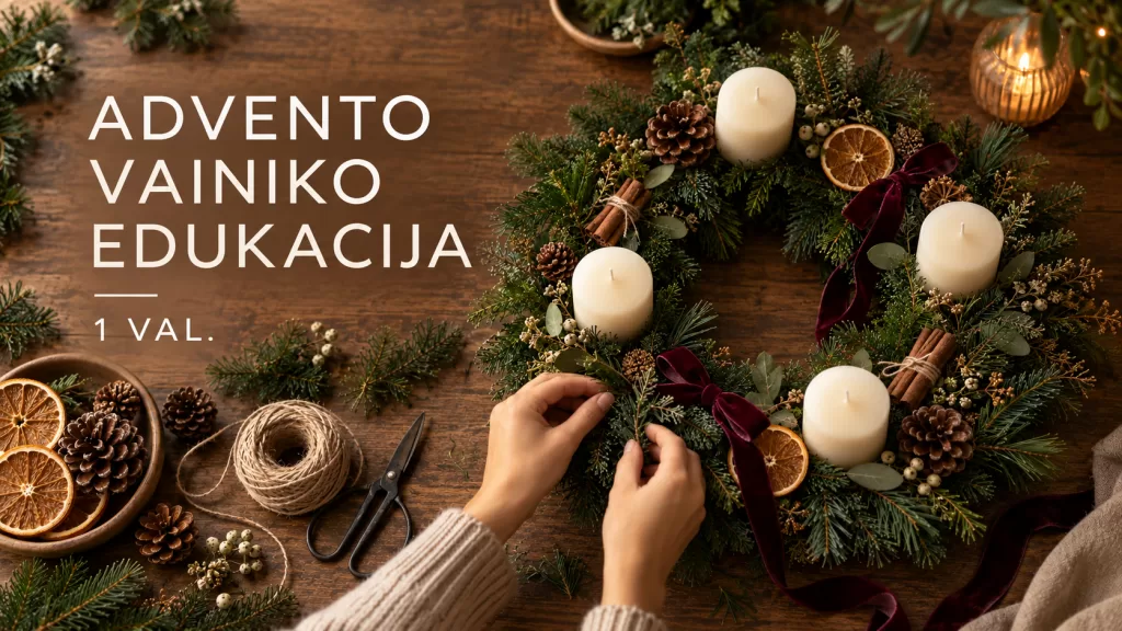 Edukacija ,,Advento vainikas”