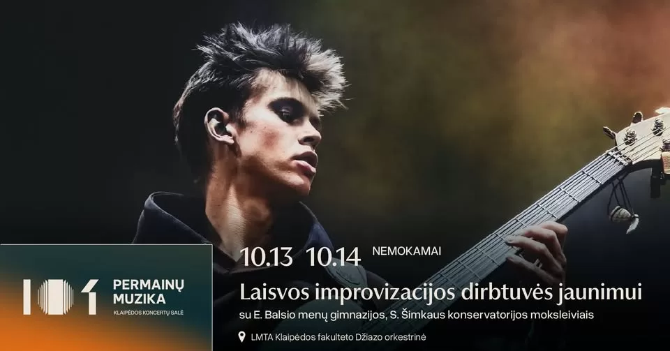 Laisvos improvizacijos dirbtuvės jaunimui