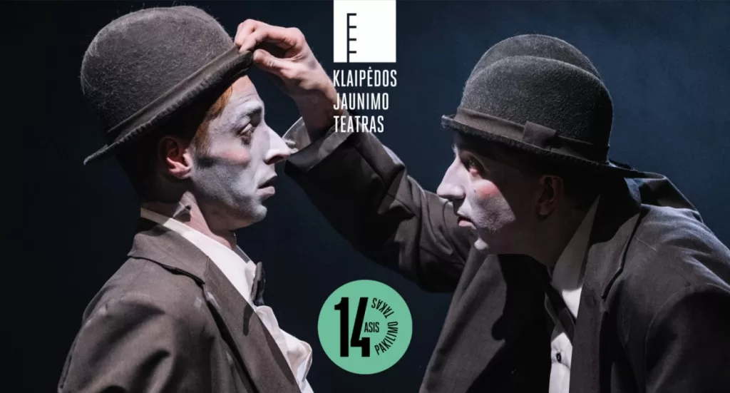 Titulinis Klaipėdos jaunimo teatras: spektaklis Belaukiant Godo (rež. P. Pinigis)  Klaipėdos jaunimo teatras: spektaklis Belaukiant Godo