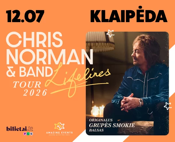 Chriso Normano ir grupės koncertas